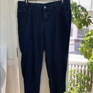 Michael Kors Dark Rinse Jeans - Ankle 14W
